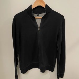 🏆 Condition Luxury Hugo Boss Reversible Zip Sweater